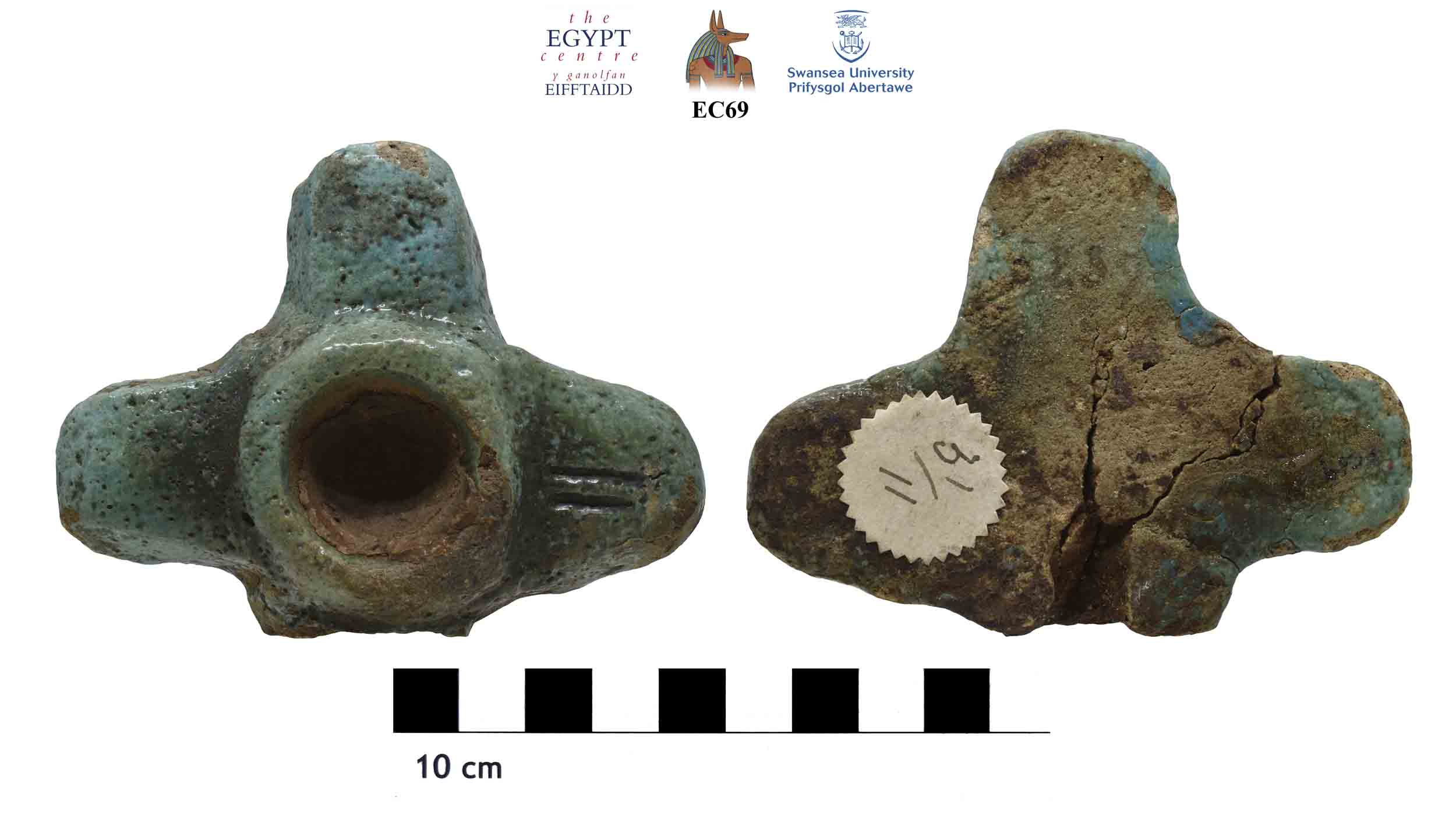Image for: Faience object